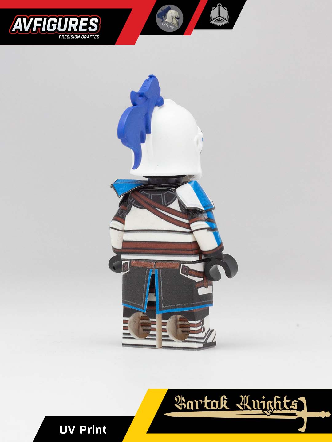 Bartok Knight Captain Rex UV Printed Figure