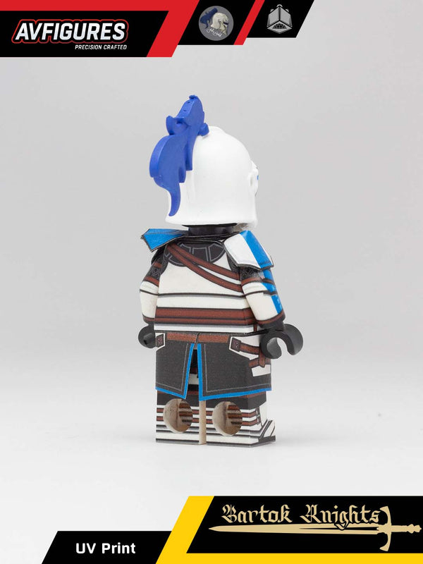 Bartok Knight Captain Rex UV Printed Figure