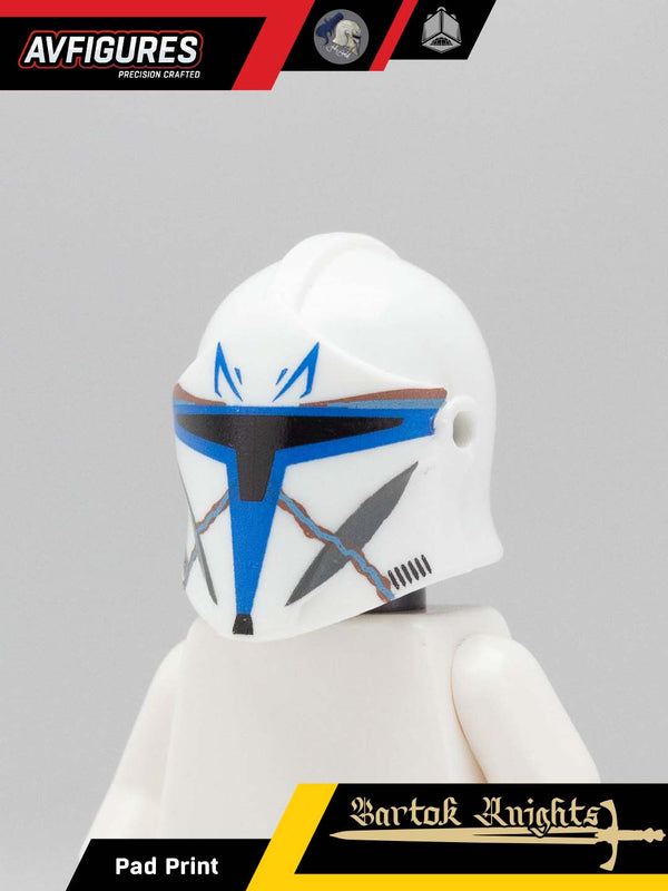 Bartok Captain Rex Pad Printed Helmet