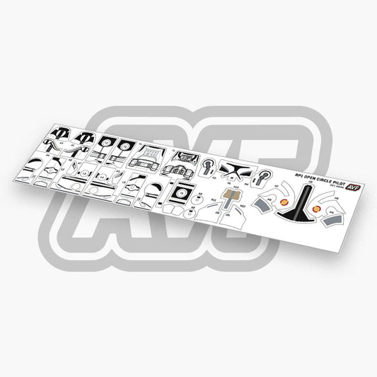 Open Circle Pilot Decals