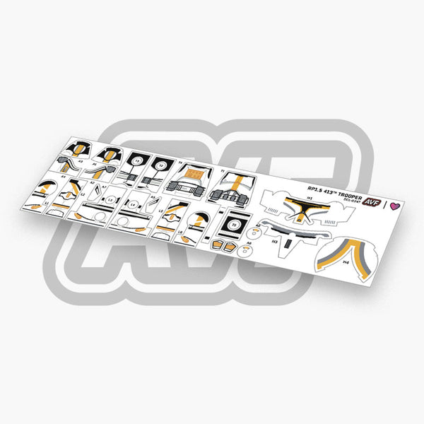 413th Trooper Decals