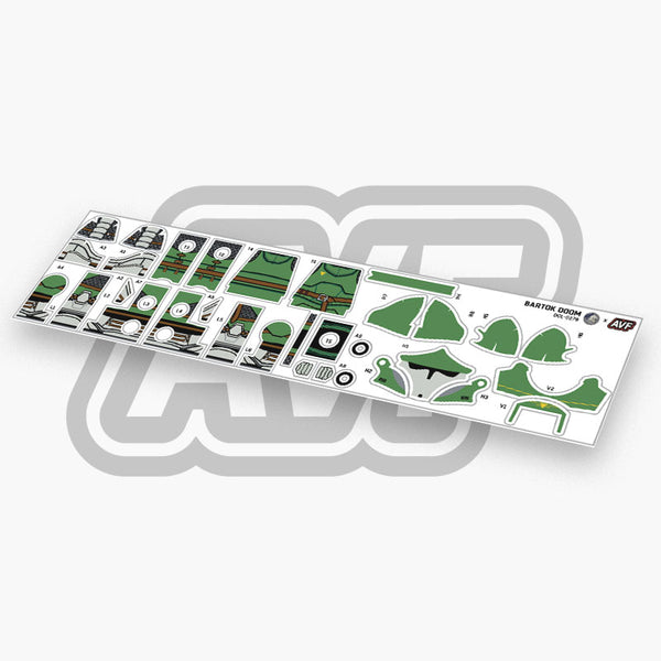 Commander Doom Decals