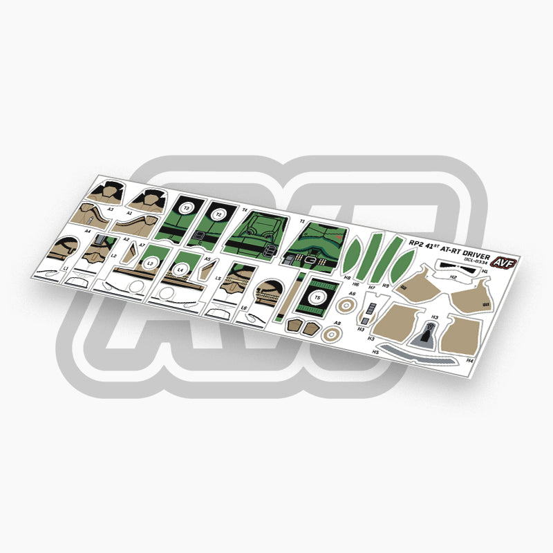 41st AT-RT Driver Decals
