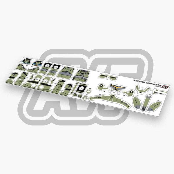 Noble Team Commando Decals