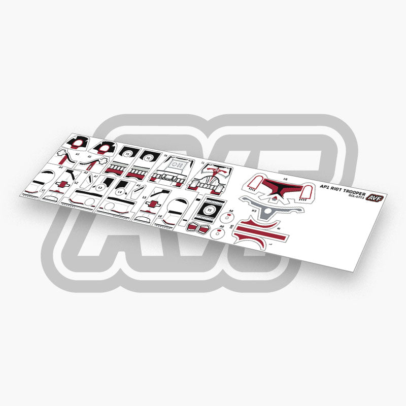 Riot Trooper Decals