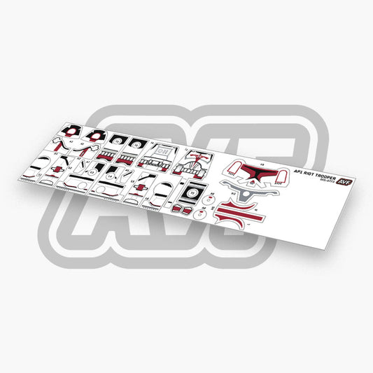 Riot Trooper Decals