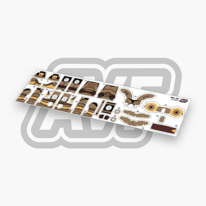 Commander Jet Logo Commander Jet Decals
