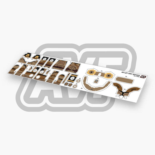 Jet Unit Officer Decals