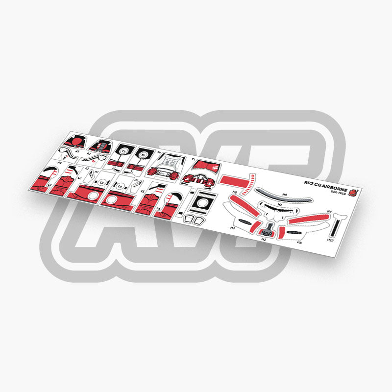 Coruscant Guard Airborne Trooper Decals