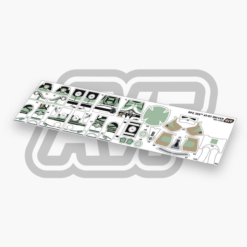 308th AT-RT Driver Decals