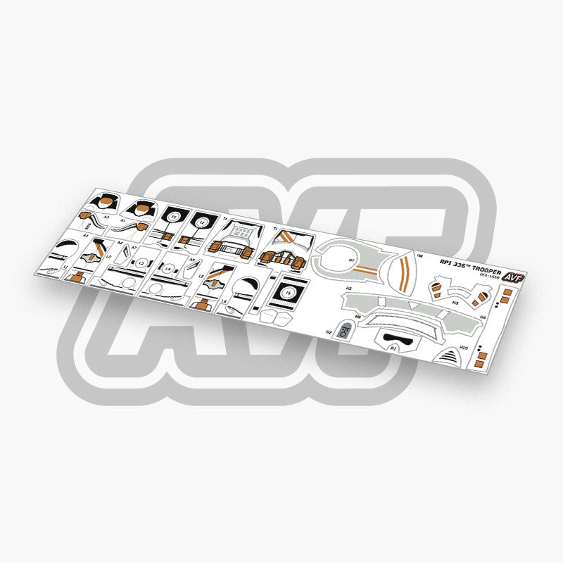 336th Trooper Decals