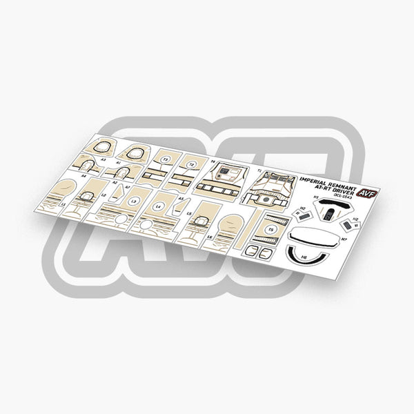 Imperial Remnant AT-RT Driver Decals