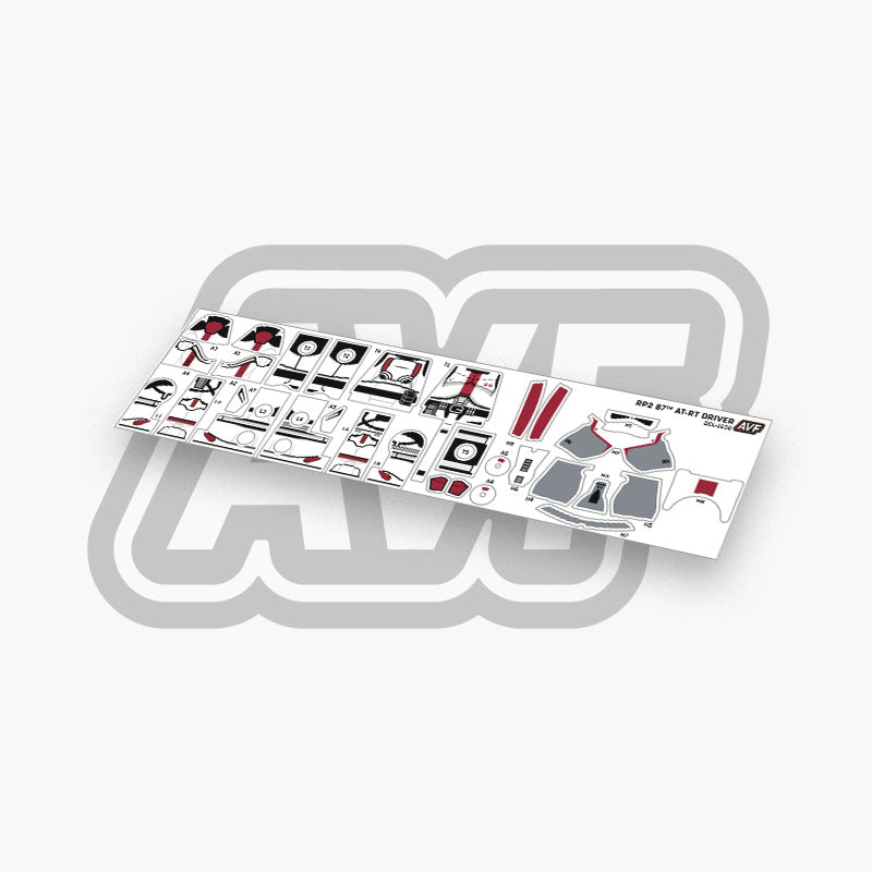 87th AT-RT Driver Decals