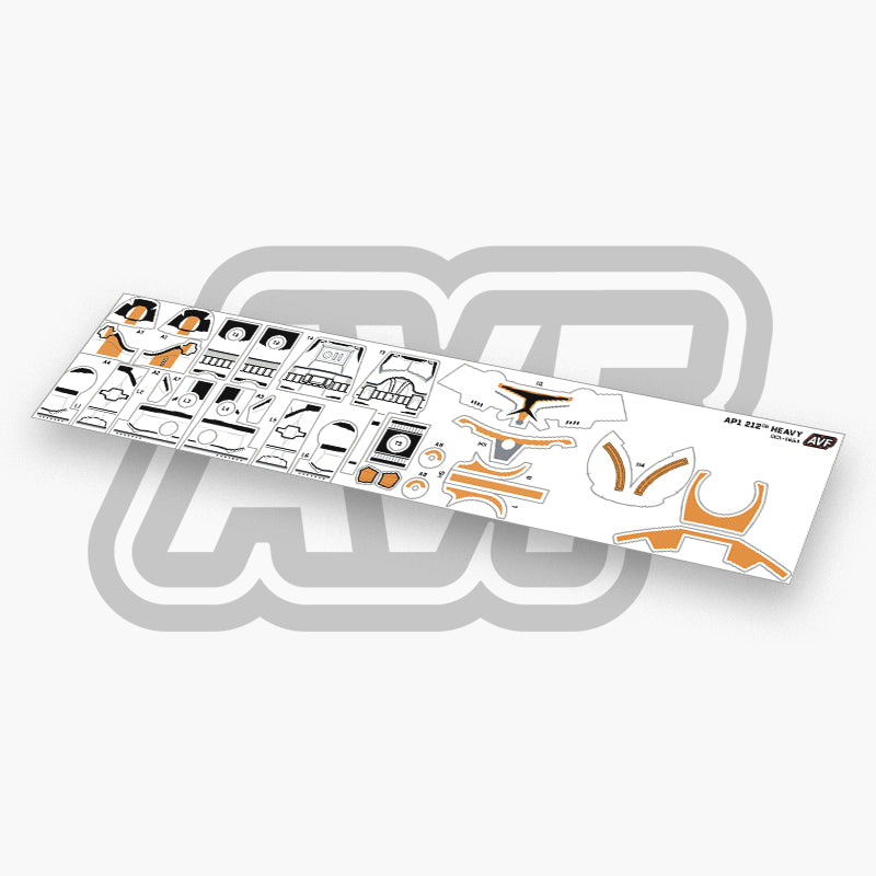 212th Heavy Decals