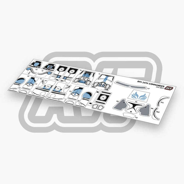 RP1 14th Commander Decals