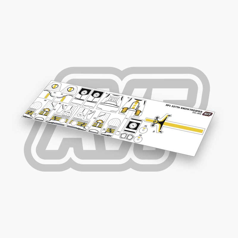 327th Snowtrooper Decals