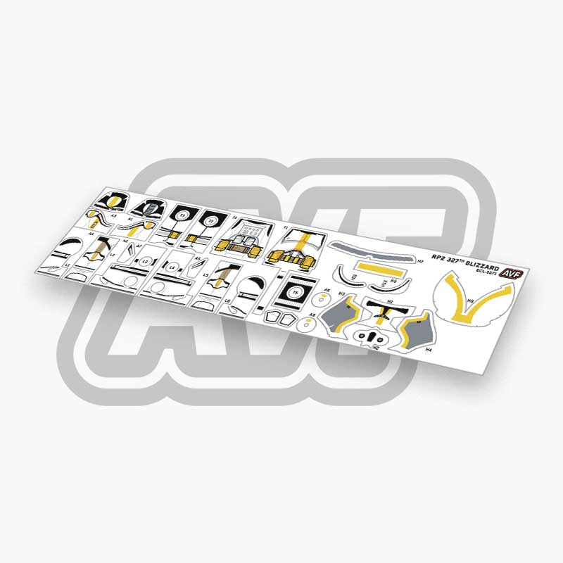 327th Blizzard Trooper Decals