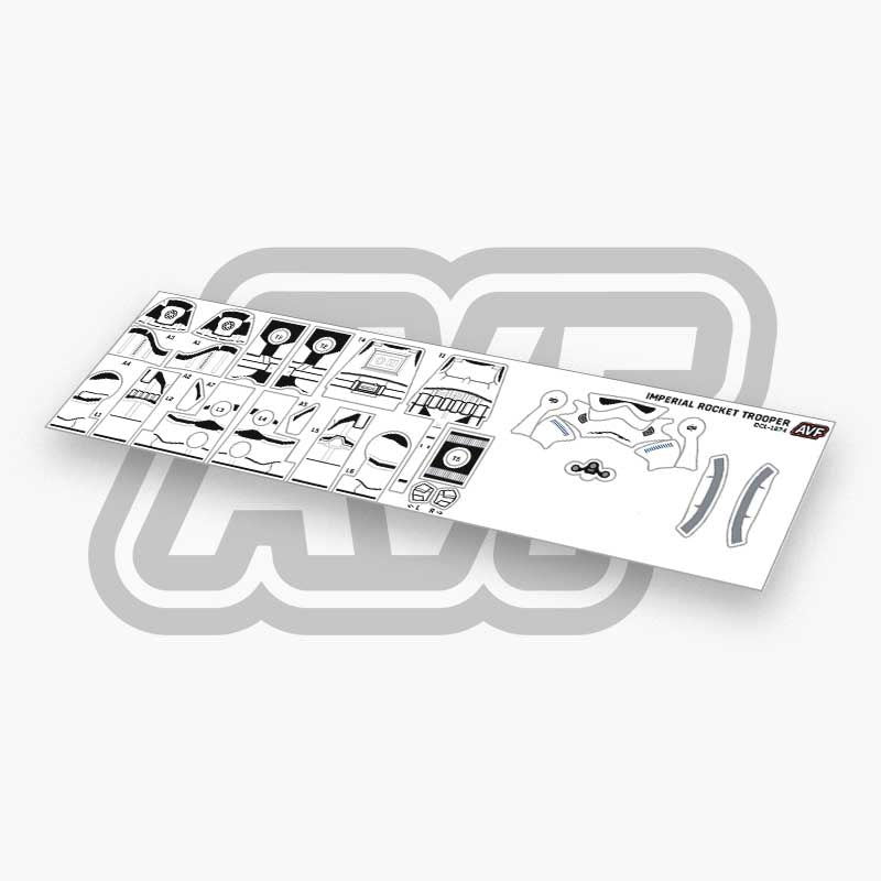 Imperial Rocket Trooper Decals