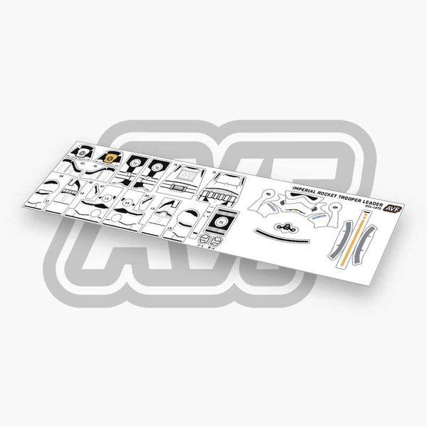 Imperial Rocket Trooper Leader Decals