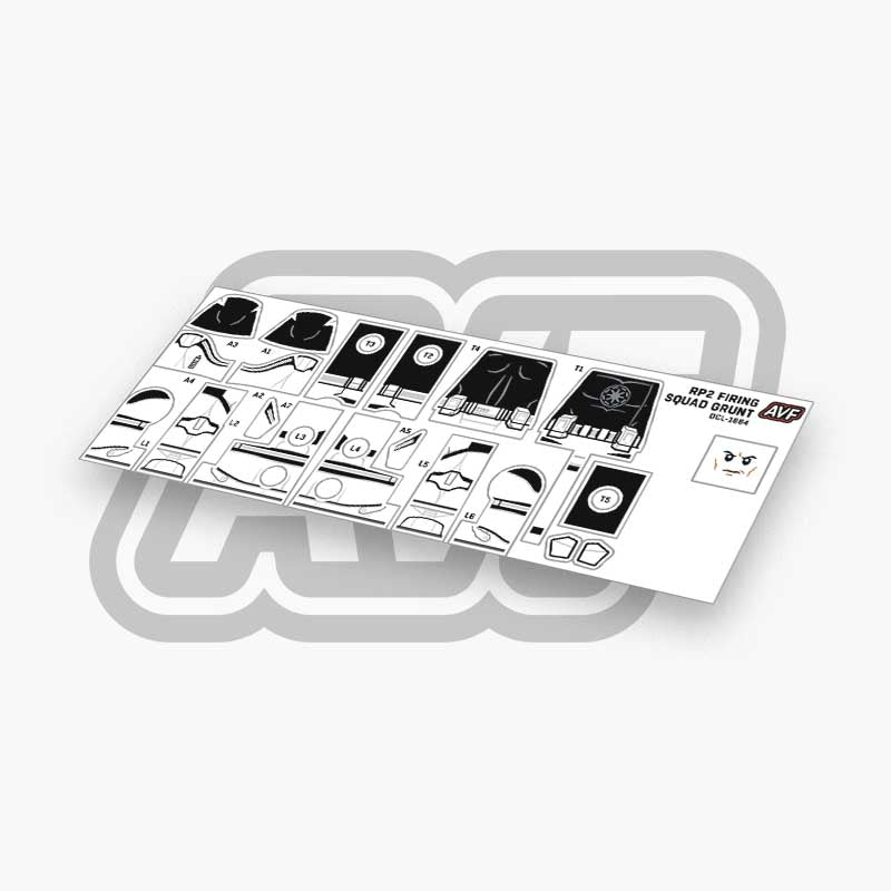 Firing Squad Trooper Decals