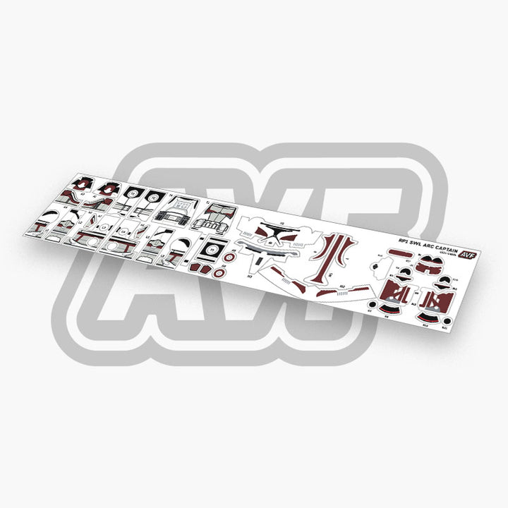 SWL ARC Captain Decals