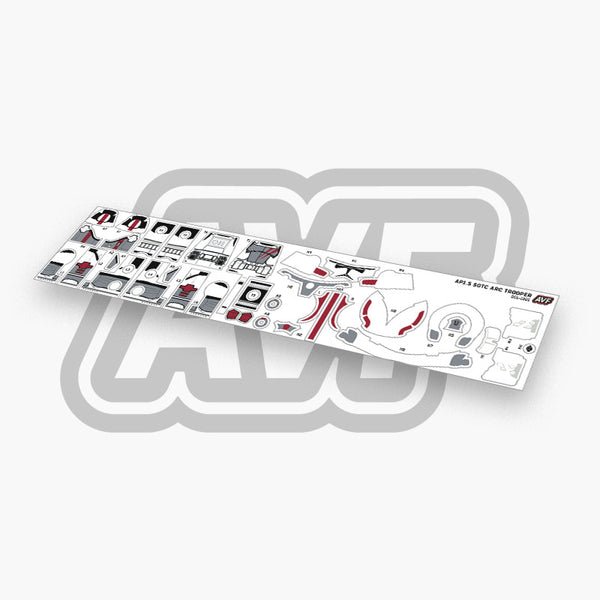 SotC ARC Trooper Decals