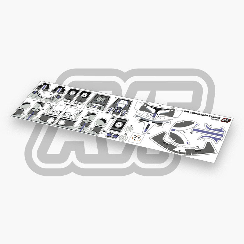 Commander Redimir Decals