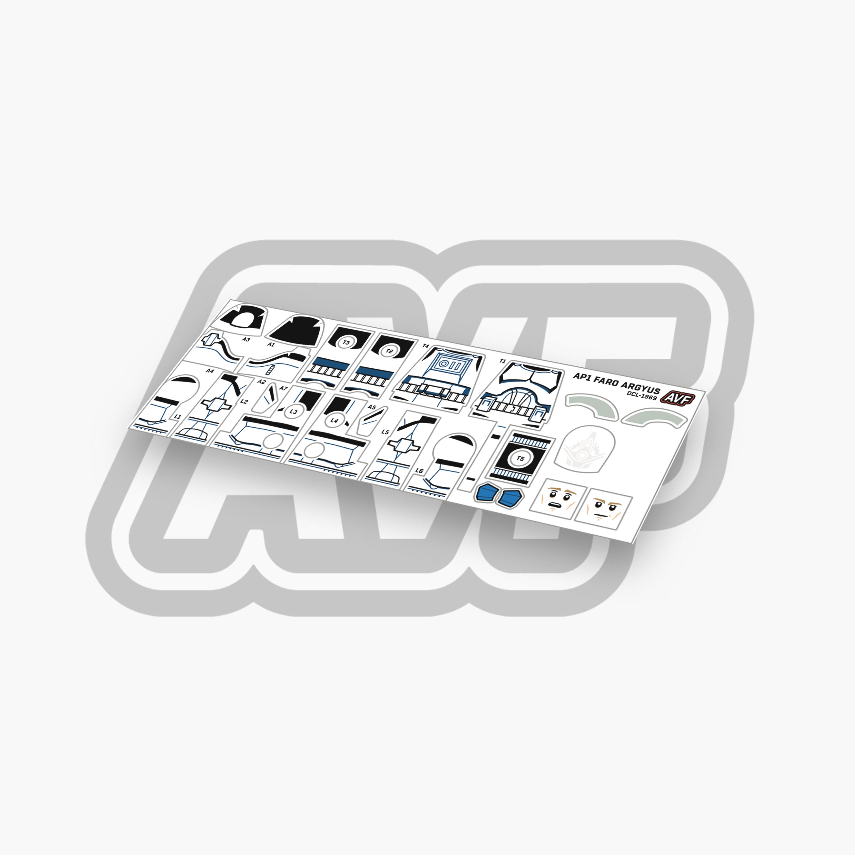 Faro Argyus Decals