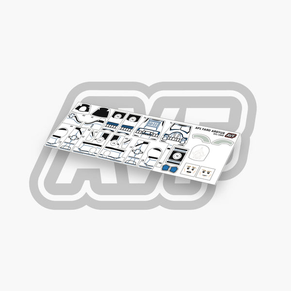 Faro Argyus Decals