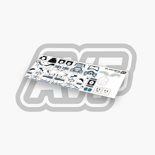 Faro Argyus Decals
