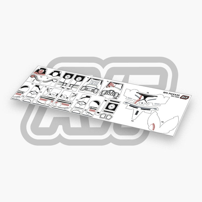 Pickaxe Decals