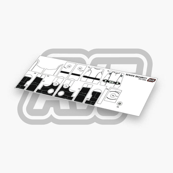Senate Security Decals