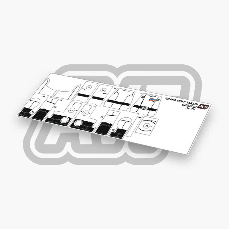 Grand Moff Tarkin Decals