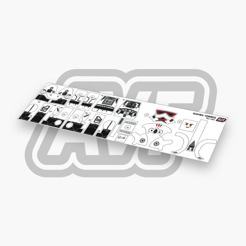 Havina Vonreg Decals