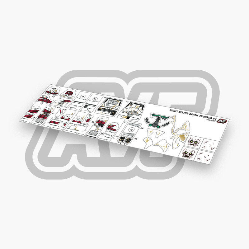 Night Trooper Decals