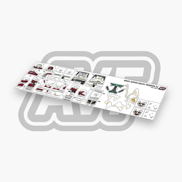 Night Trooper Decals