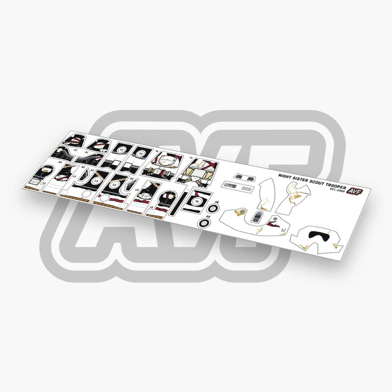 Night Trooper Decals