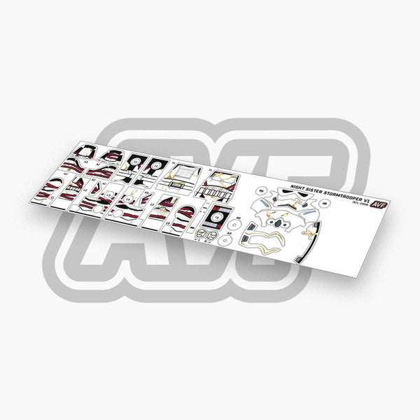 Night Trooper Decals