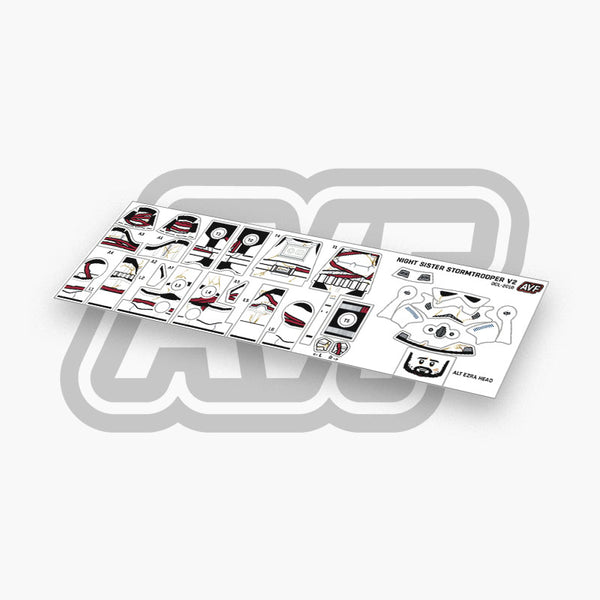 Night Trooper Decals