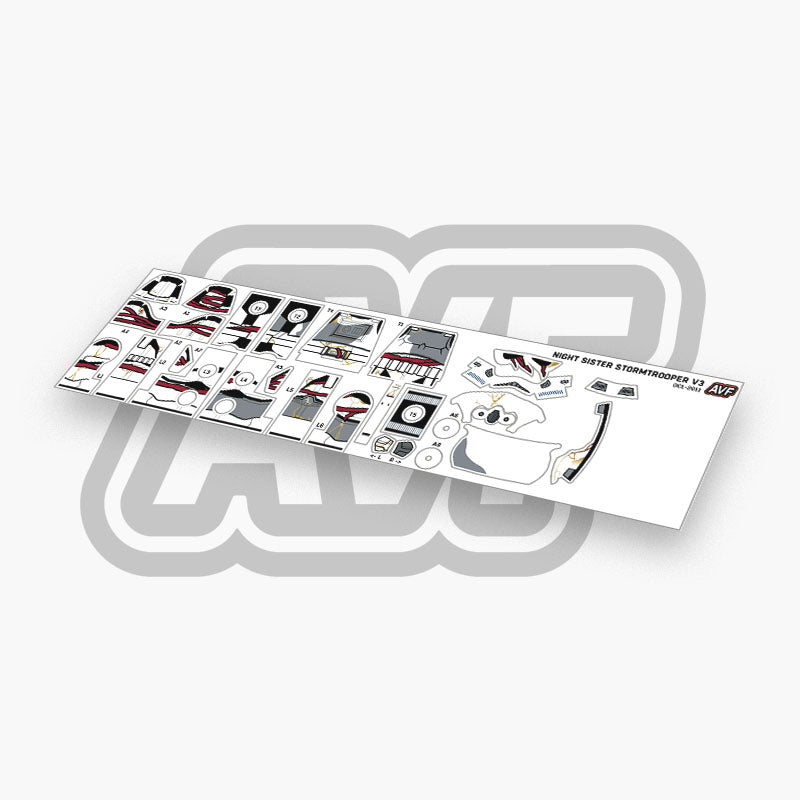 Night Trooper Decals