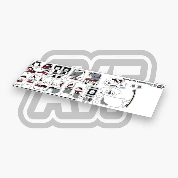 Night Trooper Decals