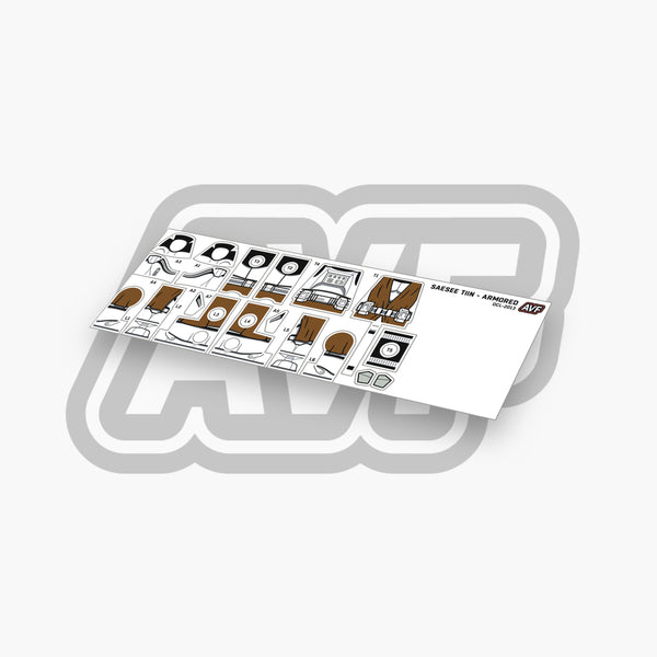 Saesee Tiin Decals