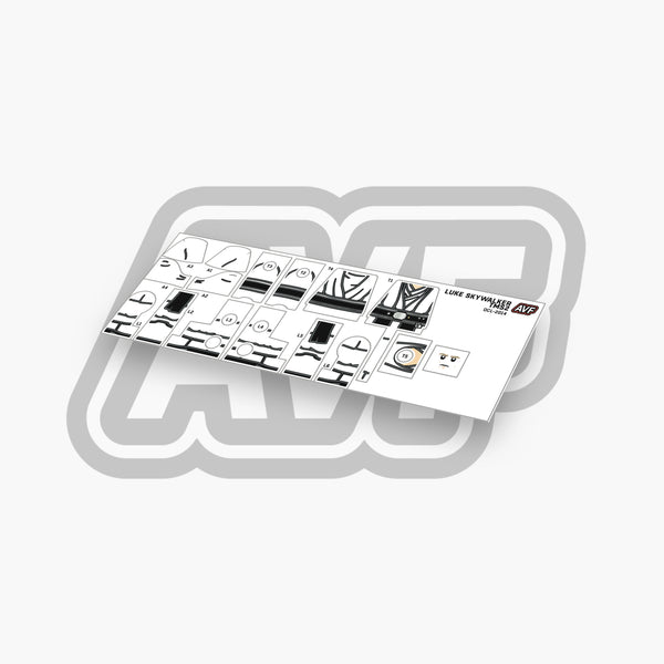 Luke Skywalker Decals