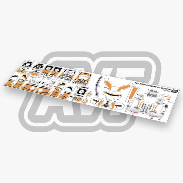 212th Airborne Jet Trooper Decals