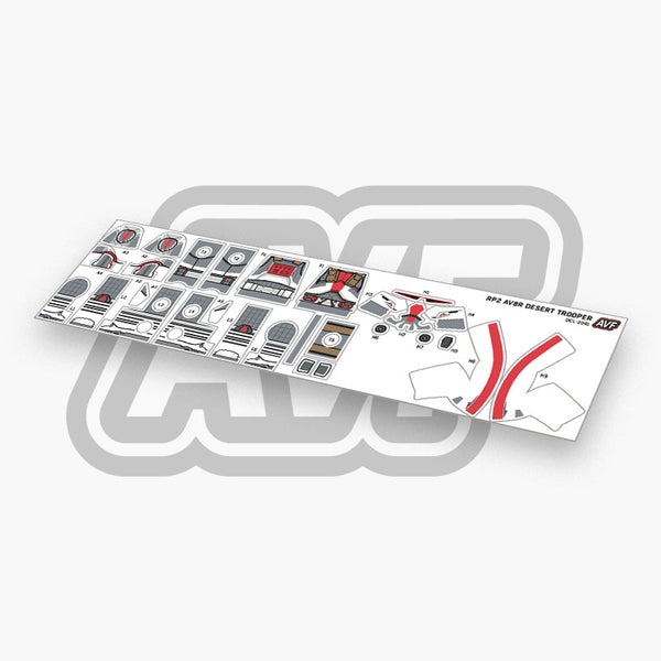 AV8R Desert Trooper Decals