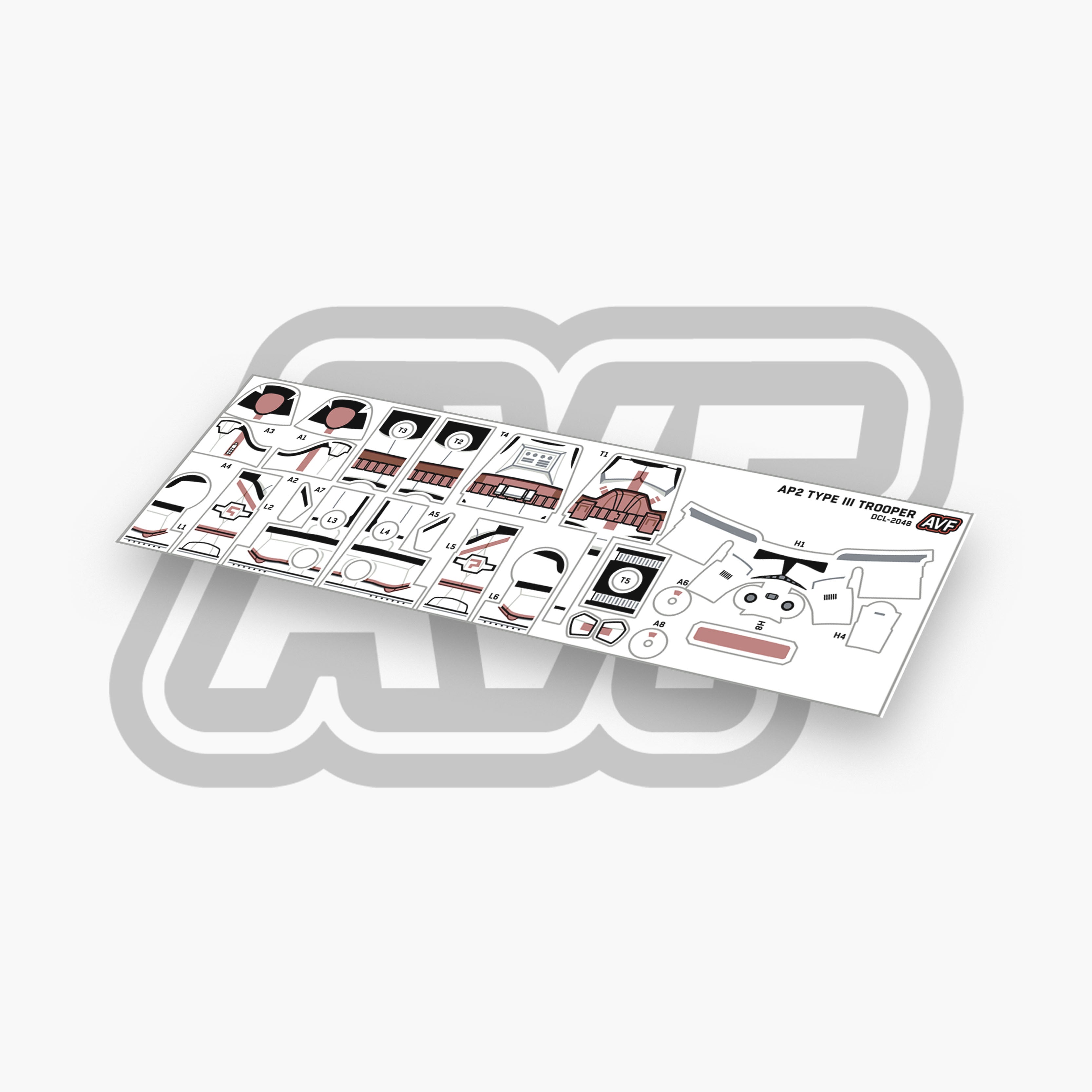 Type III Trooper Decals
