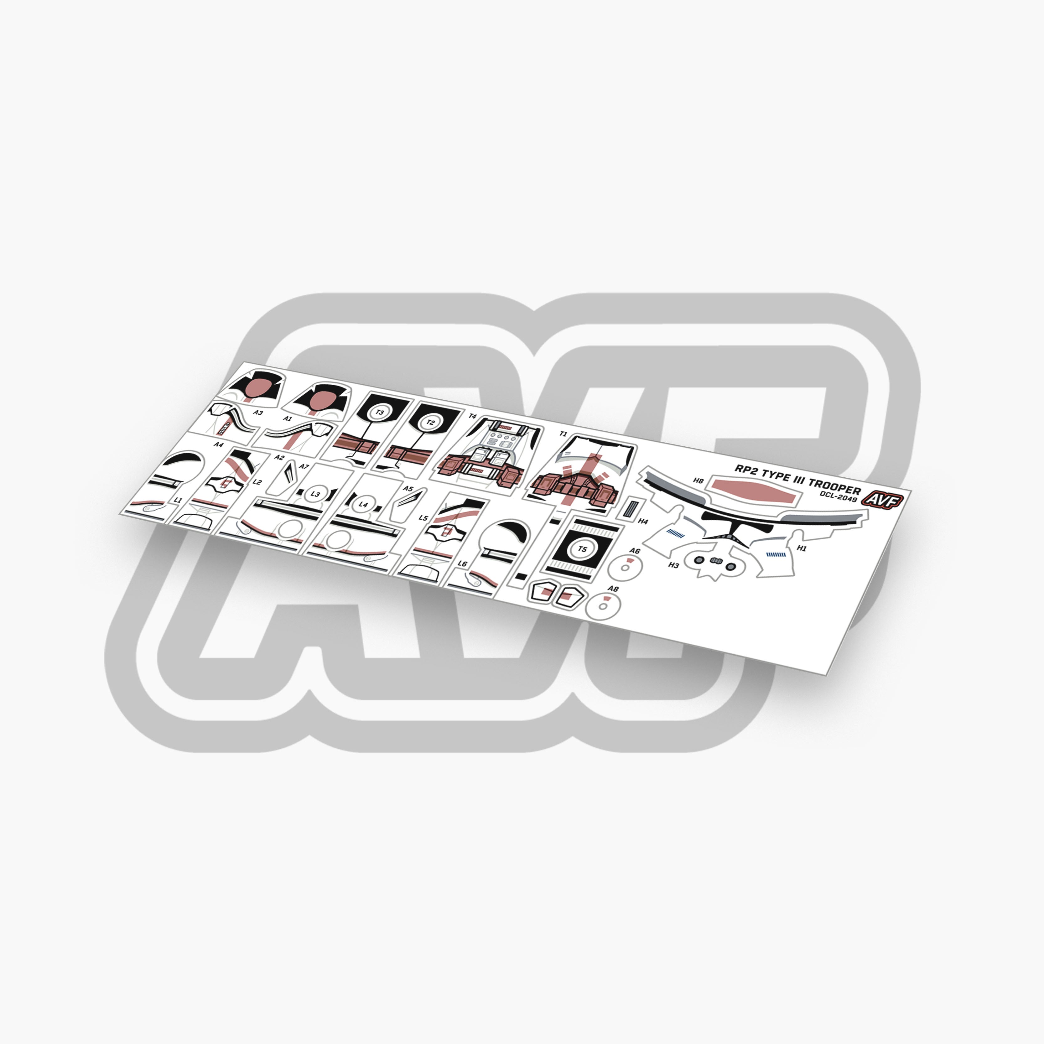 Type III Trooper Decals