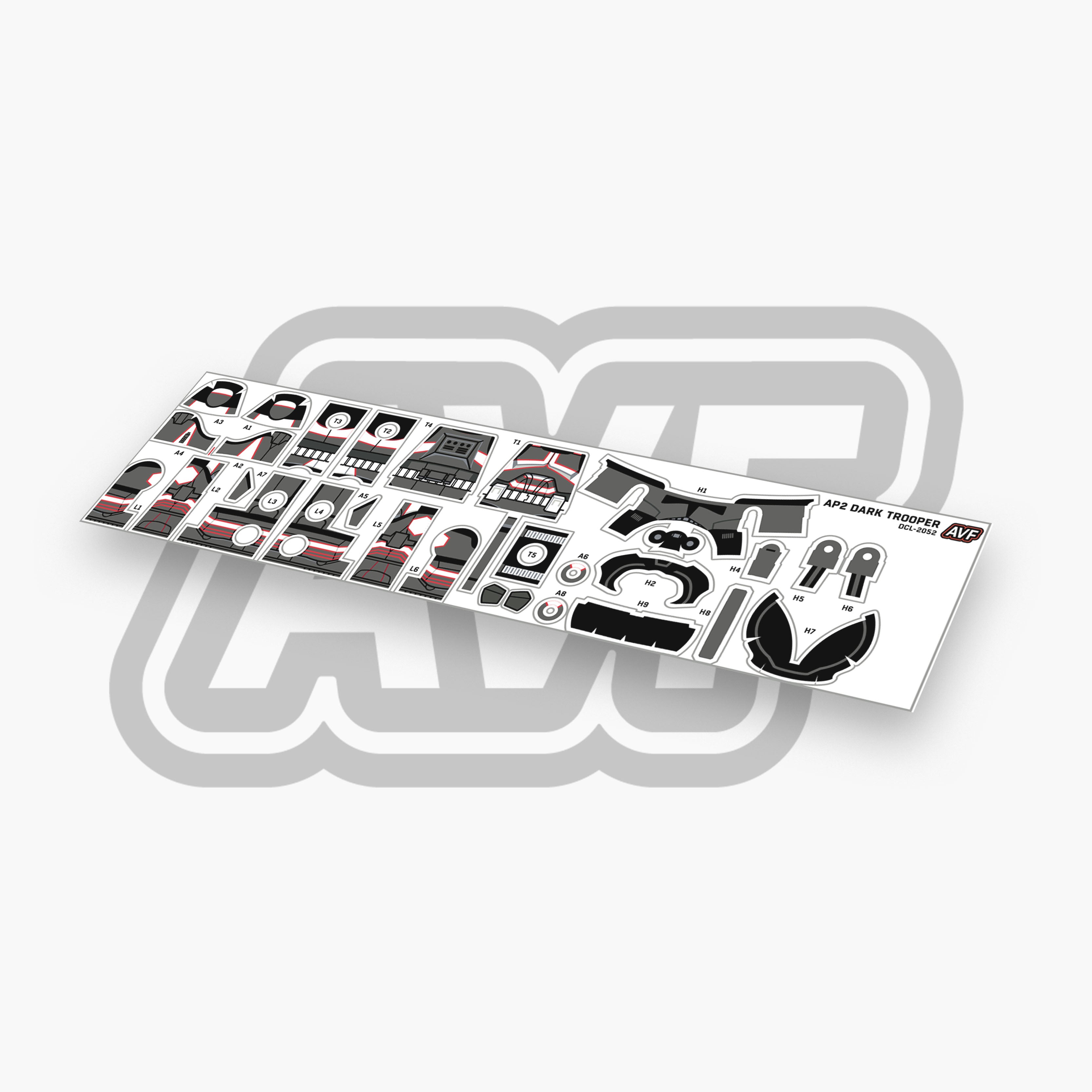 Dark Trooper Decals