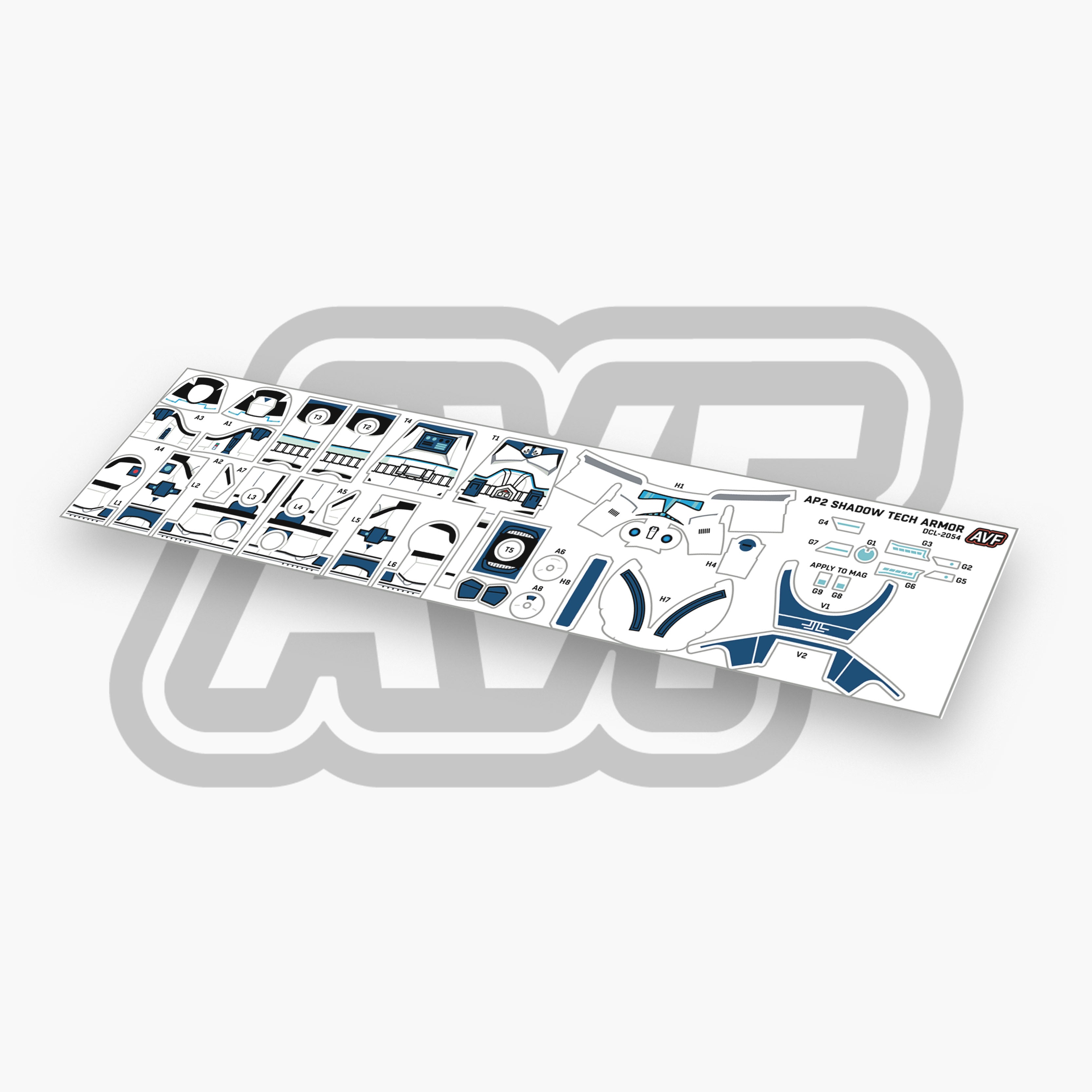 Shadow Tech Armor Decals