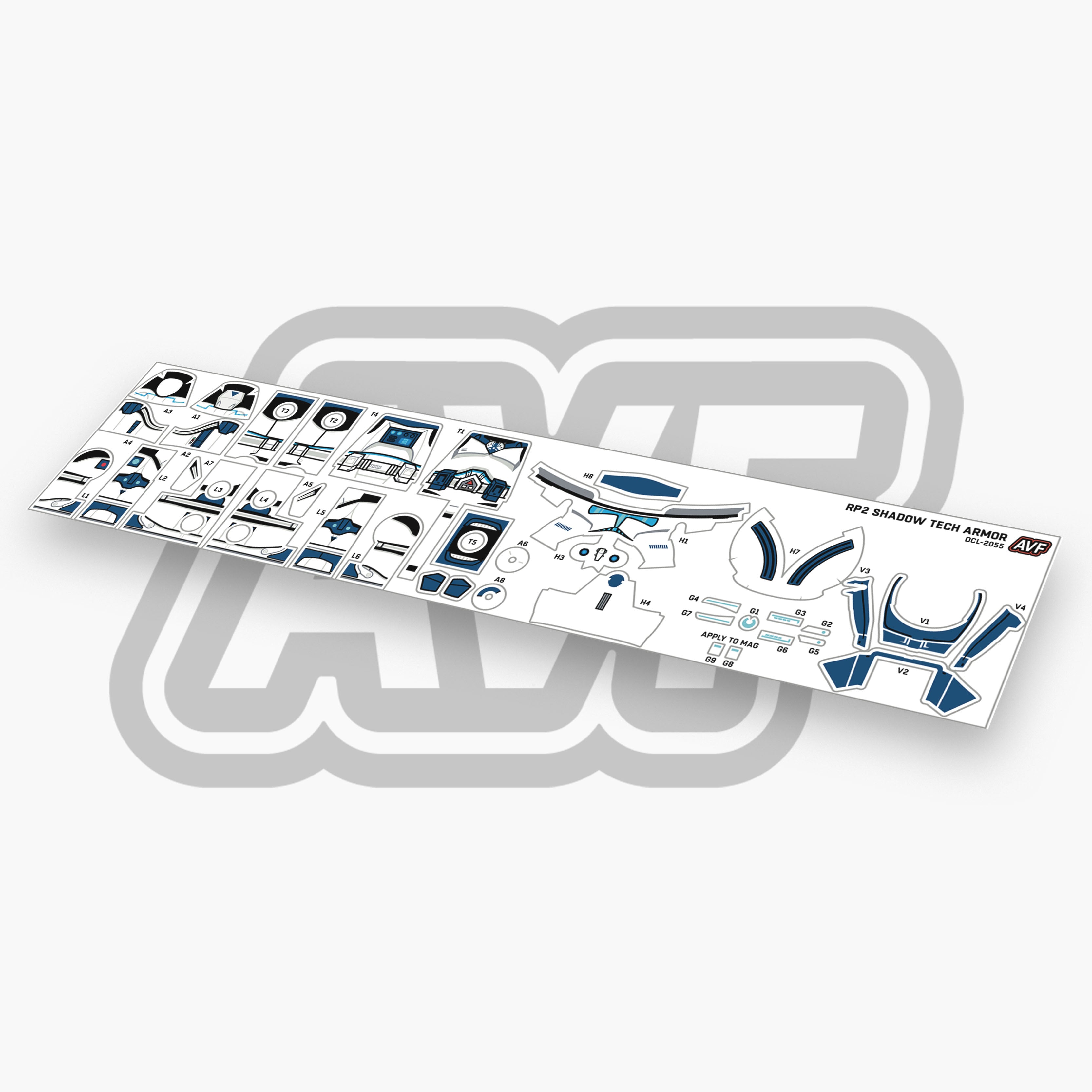 Shadow Tech Armor Decals